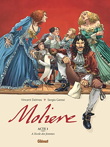 jaquette livre Molière Tome 1 - A L'école Des Femmes