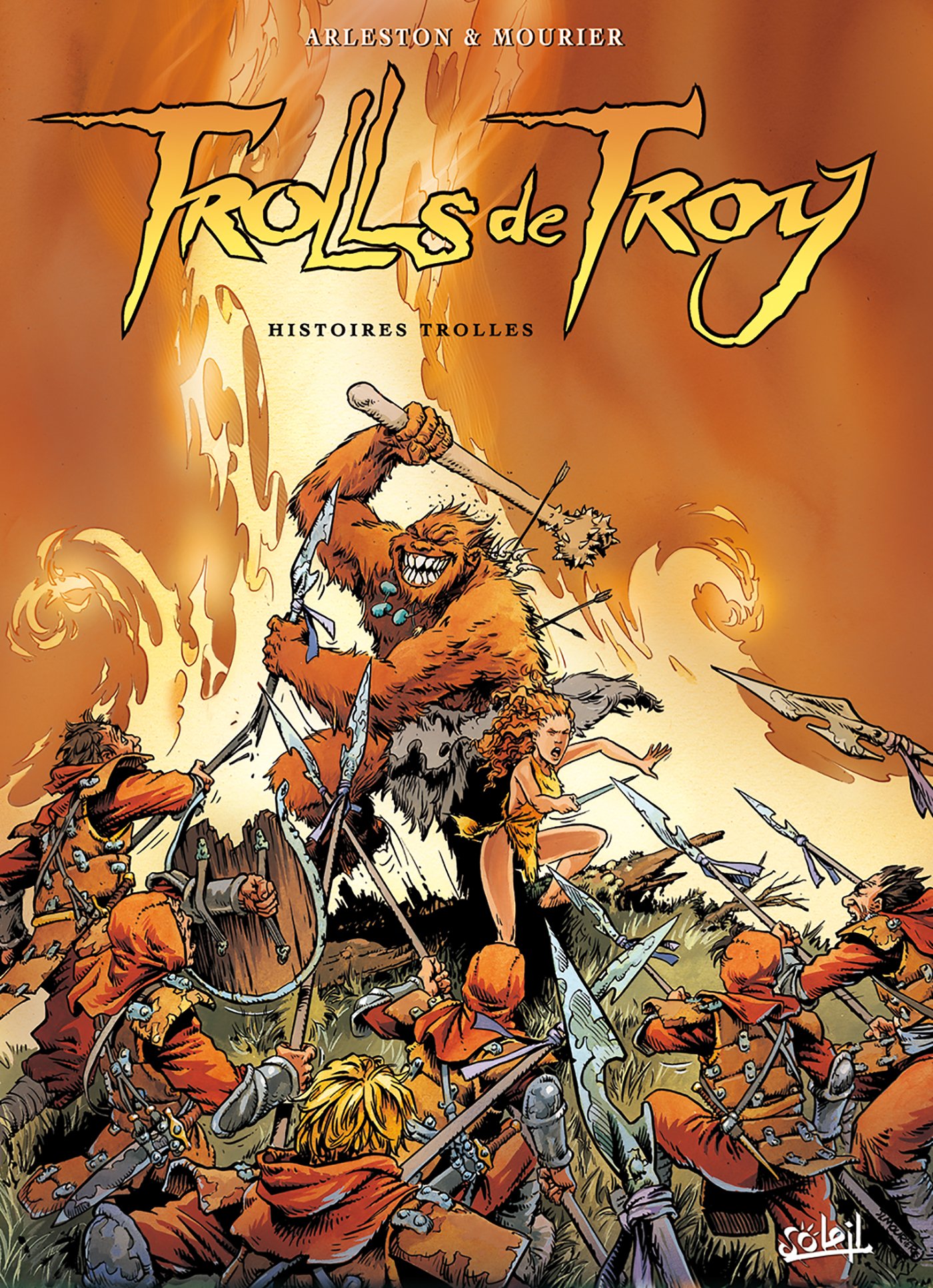 jaquette livre Trolls de Troy, tome 1 : histoires trolles
