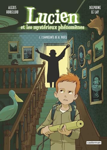 jaquette livre Lucien Et Les Mystérieux Phénomènes Tome 1 - L'empreinte De H. Price