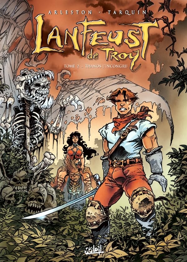 jaquette livre Lanfeust De Troy Tome 2 - Thanos L'incongru