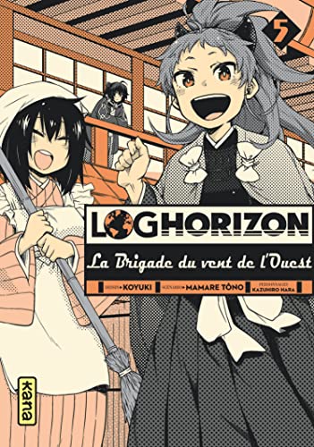 jaquette livre Log Horizon - La Brigade du Vent de l'Ouest - Tome 5