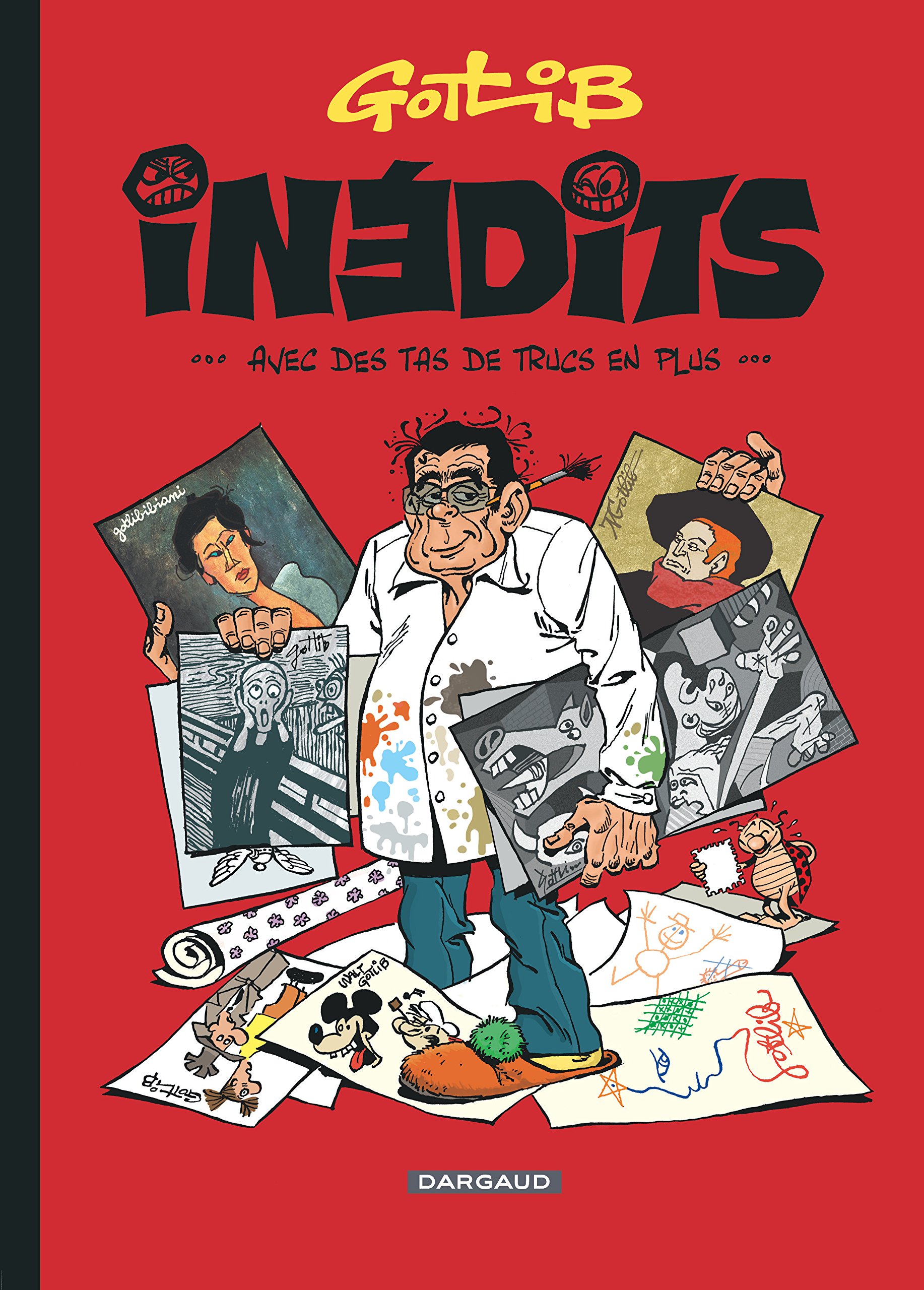 jaquette livre Gotlib : Les Inédits