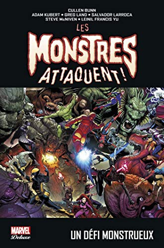 jaquette livre Les Monstres Attaquent ! Tome 1 - Un Défi Monstrueux