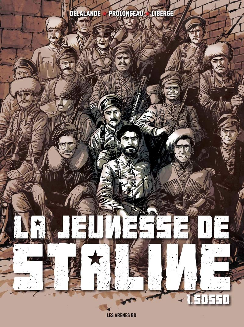 jaquette livre La Jeunesse de Staline Tome 1 Sosso