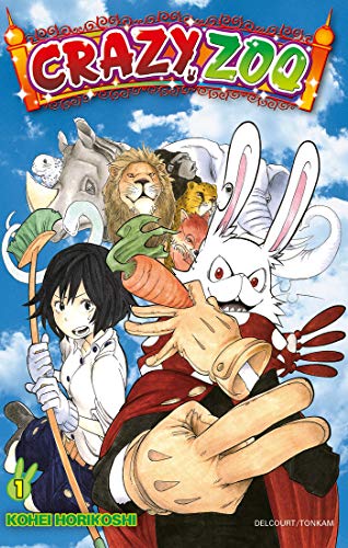 jaquette livre Crazy zoo - Tome 1