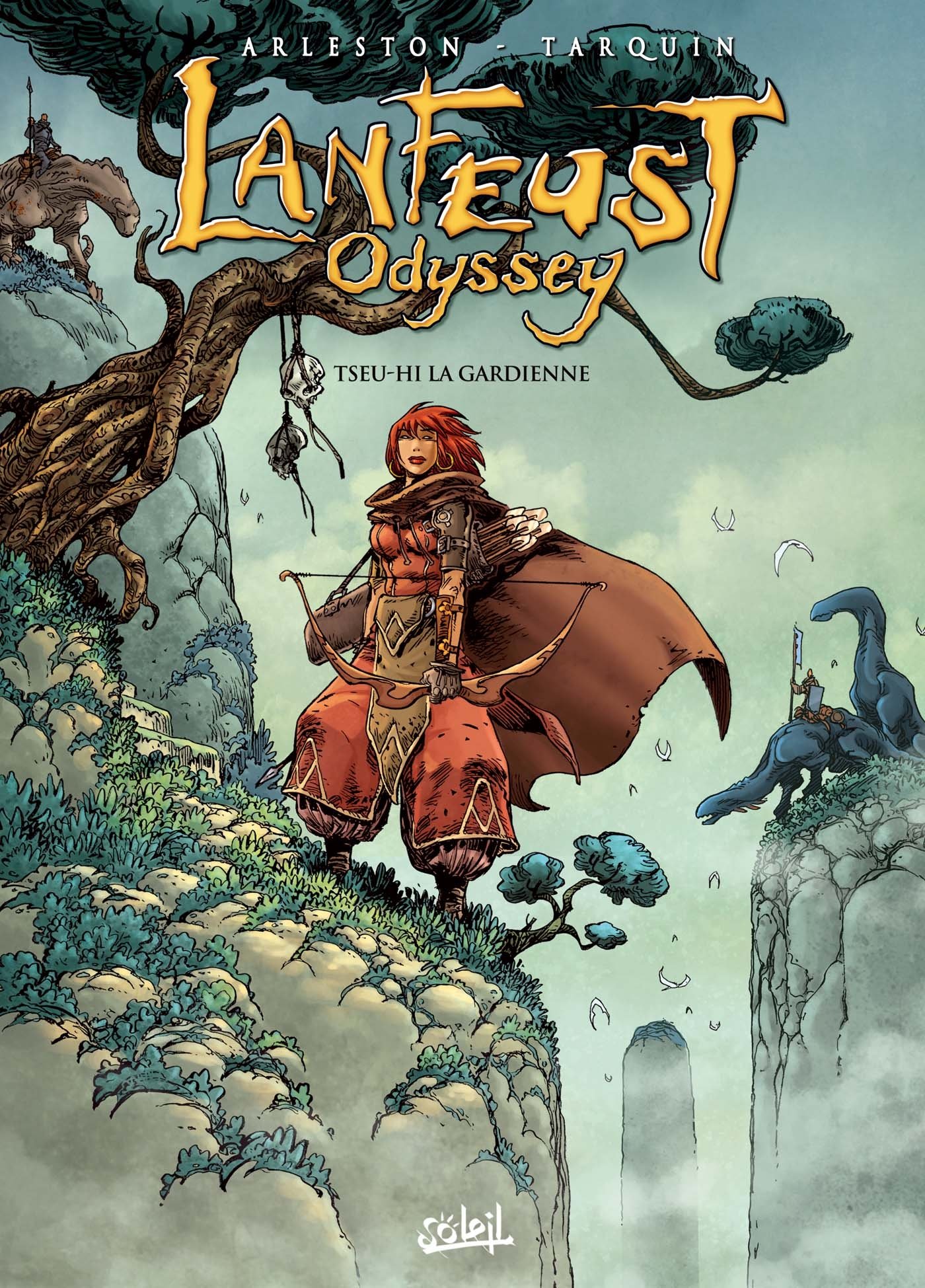 jaquette livre Lanfeust Odyssey T08 - Tseu-Hi la gardienne