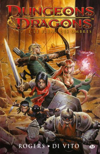 jaquette livre Dungeons & Dragons Tome 1 - Le Fléau Des Ombres