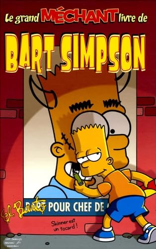 jaquette livre Le Grand Méchant Livre De Bart Simpson