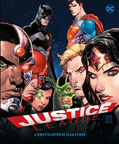 jaquette livre Justice League - L'encyclopédie Illustrée
