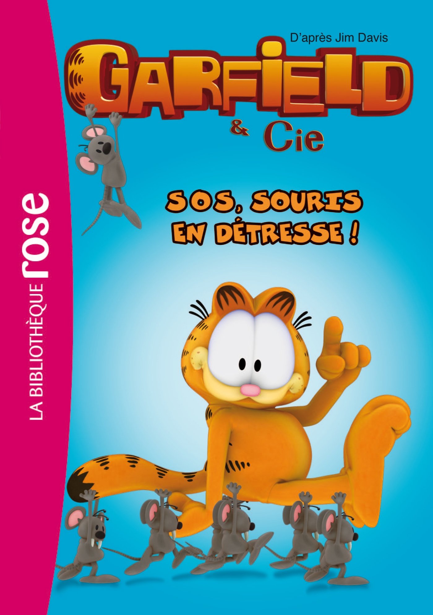 jaquette livre Garfield 12 - SOS, souris en détresse !