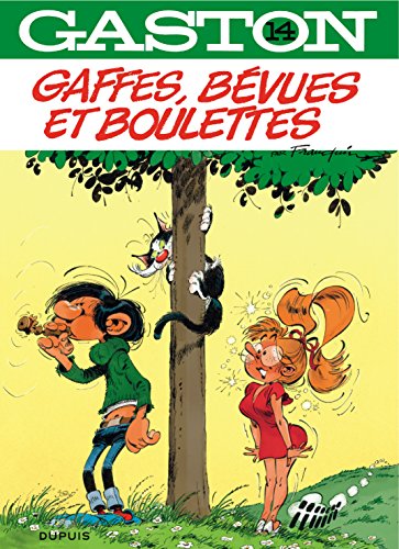 jaquette livre Gaston Tome 14 - Gaffes, Bévues Et Boulettes