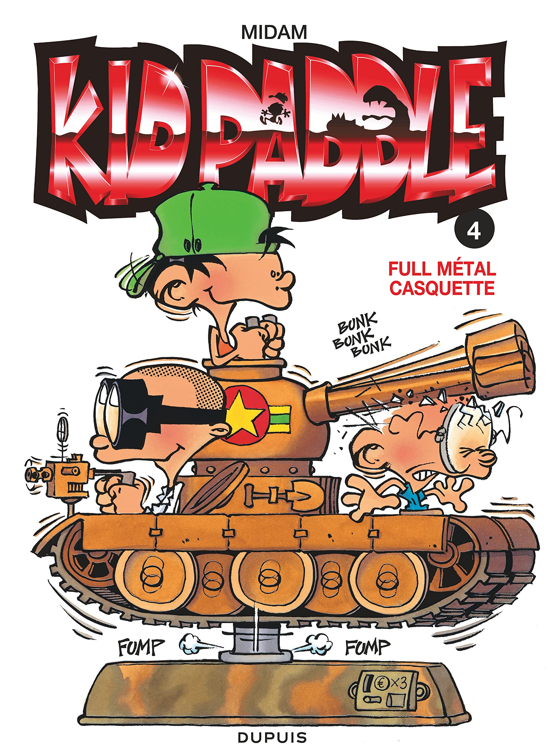 jaquette livre Kid Paddle, tome 4 : Full métal casquette