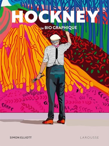 jaquette livre Hockney - La Bio Graphique