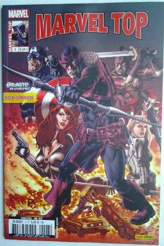 jaquette livre Marvel Top 06