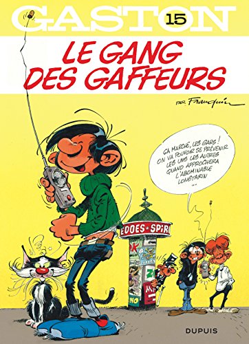 jaquette livre Gaston Tome 15 - Le Gang Des Gaffeurs