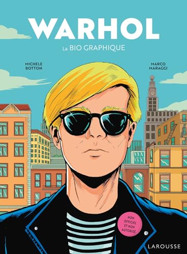 jaquette livre Warhol, La Bio Graphique