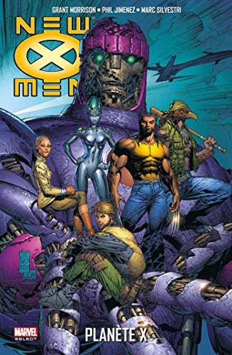 jaquette livre New X-Men Tome 4 - Planète X