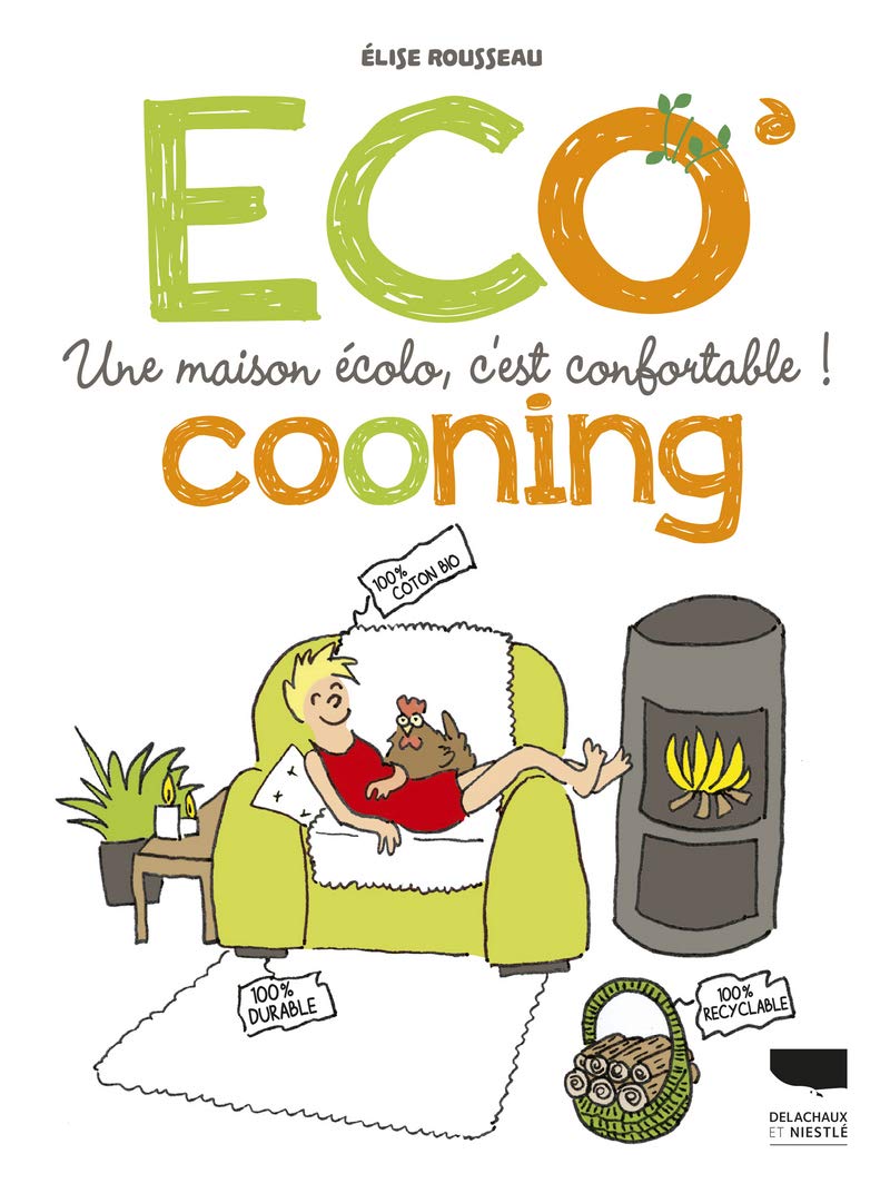 jaquette livre Eco'cooning, une maison écolo, c'est confortable !