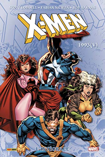 jaquette livre X-Men L'intégrale - 1993 - Tome 5