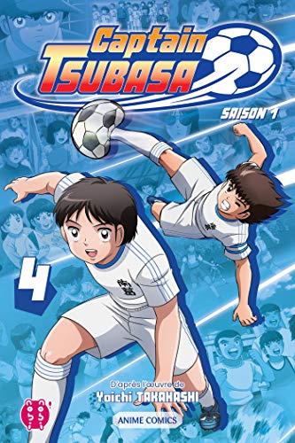 jaquette livre Captain Tsubasa - Anime Comics - Saison 1 - Tome 4
