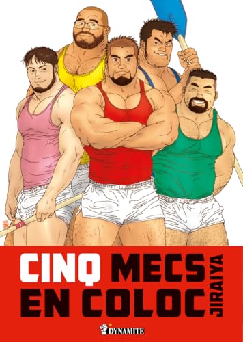 jaquette livre Cinq mecs en coloc