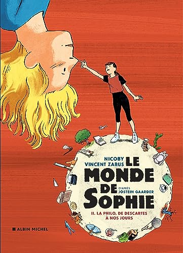 jaquette livre Le Monde De Sophie Tome 2 - La Philo, De Descartes À Nos Jours