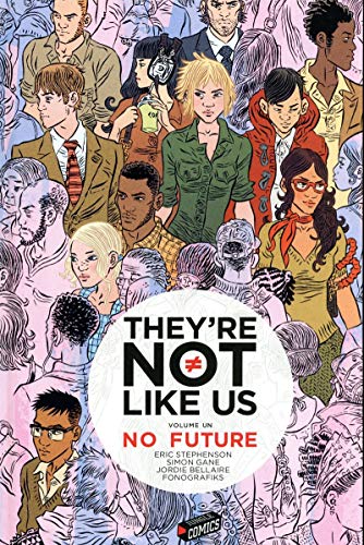 jaquette livre They're Not Like Us Tome 1 - No Future