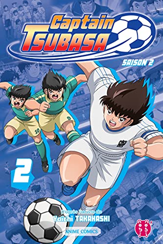 jaquette livre Captain Tsubasa - Anime Comics - Saison 2 - Tome 2