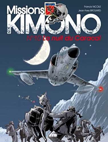 jaquette livre Missions Kimono Tome 10 - La Nuit Du Caracal