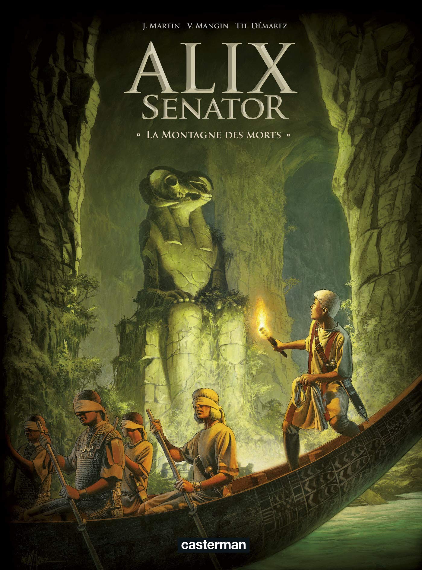 jaquette livre Alix senator, Tome 6 : La montagne des morts