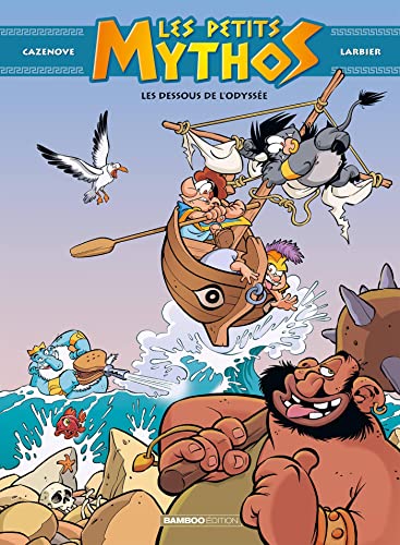jaquette livre Les Petits Mythos Tome 6 - Les Dessous De L'odyssée