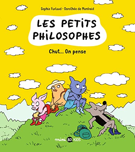 jaquette livre Les Petits Philosophes Tome 2 - Chut - On Pense