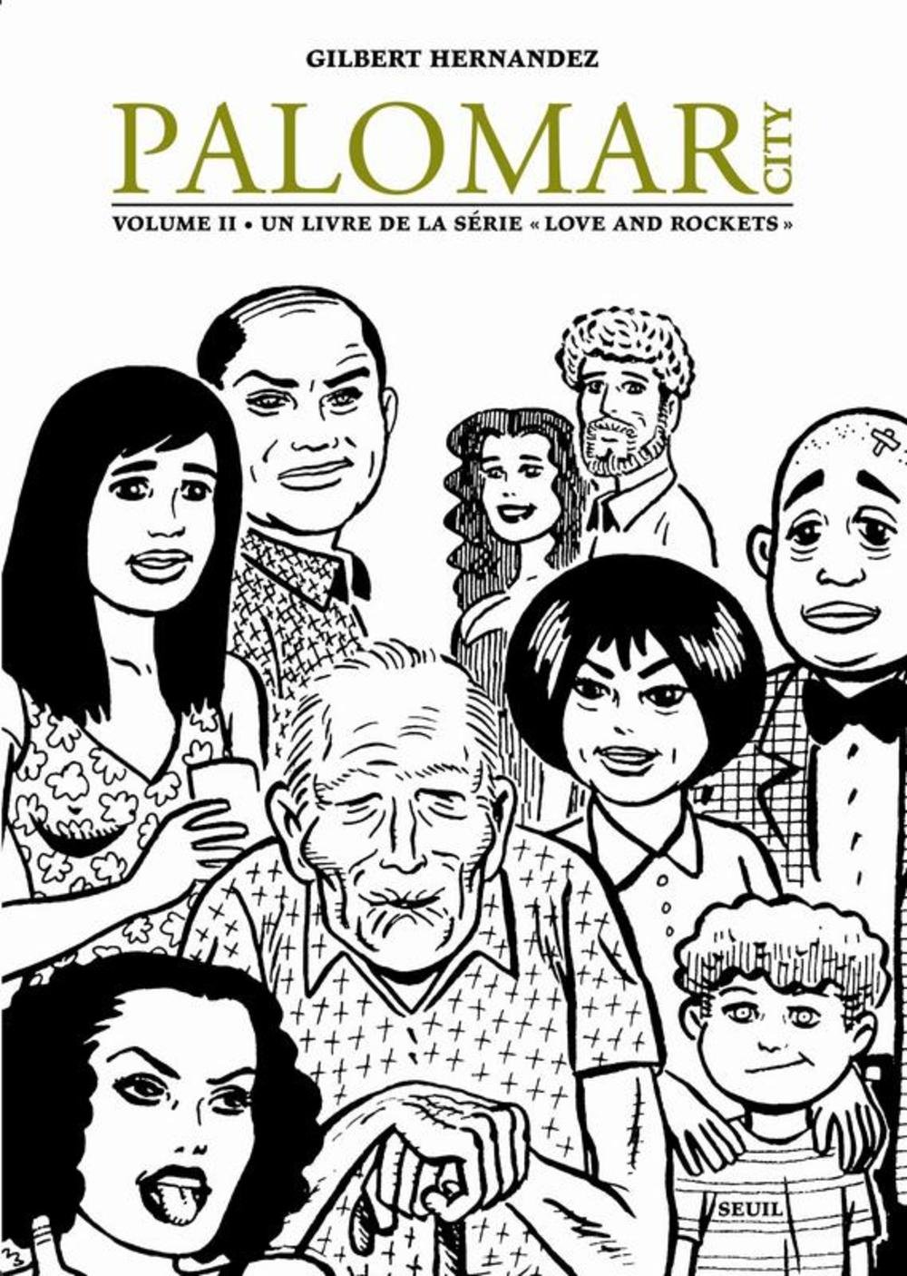 jaquette livre Love and Rockets : Palomar City : Deuxième partie