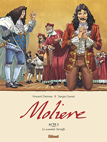 jaquette livre Molière Tome 2 - Le Scandale Tartuffe