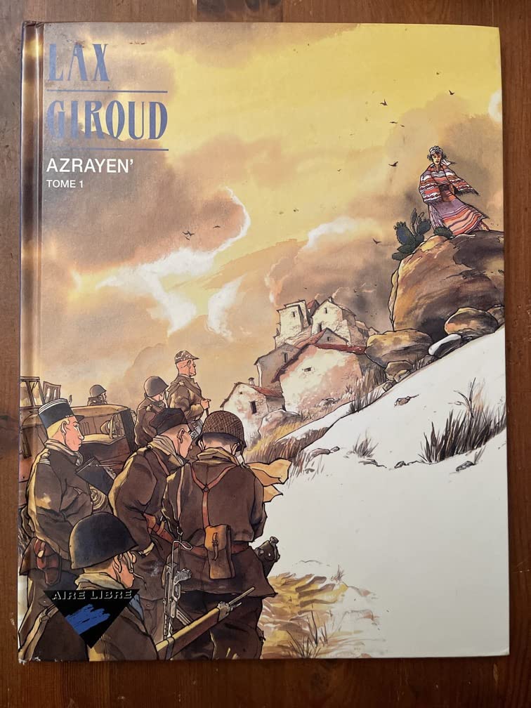 jaquette livre Azrayen', tome 1