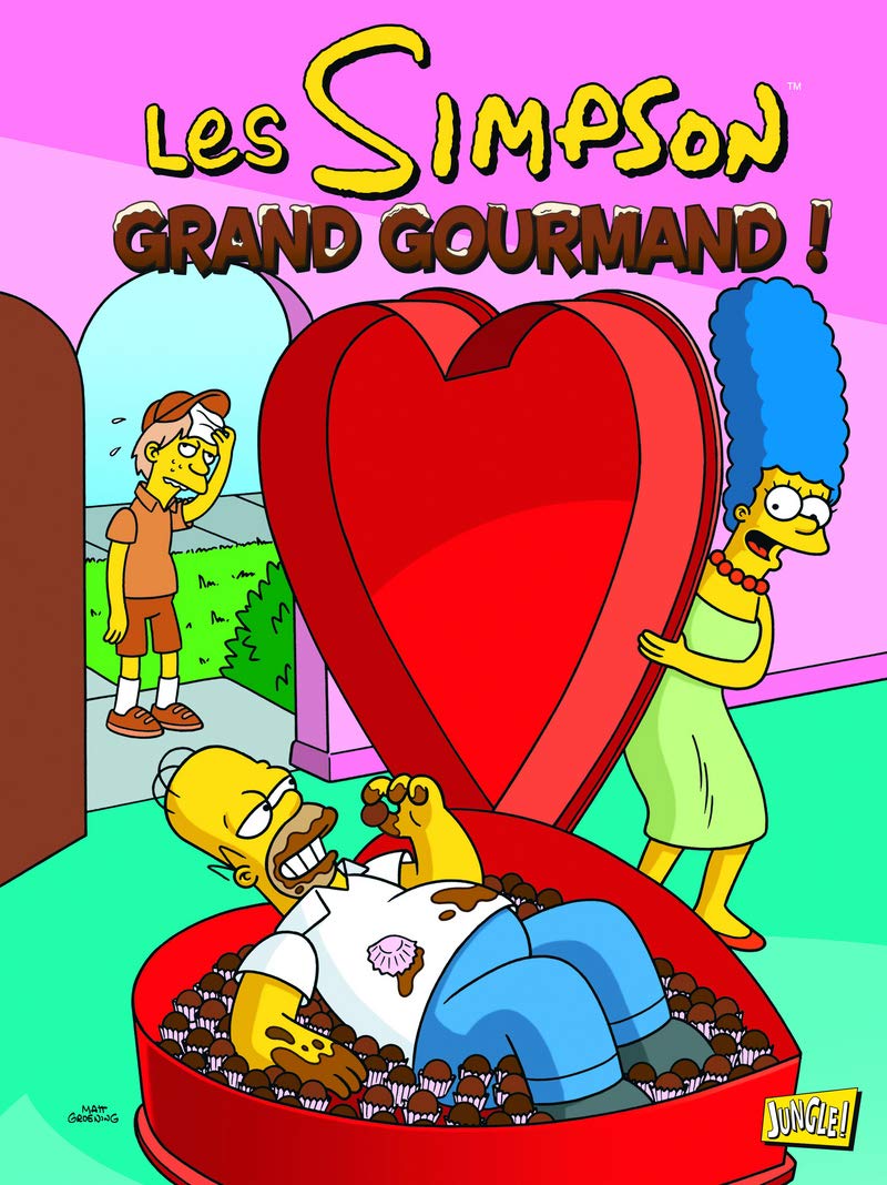 jaquette livre Simpson T32 Grand Gourmand