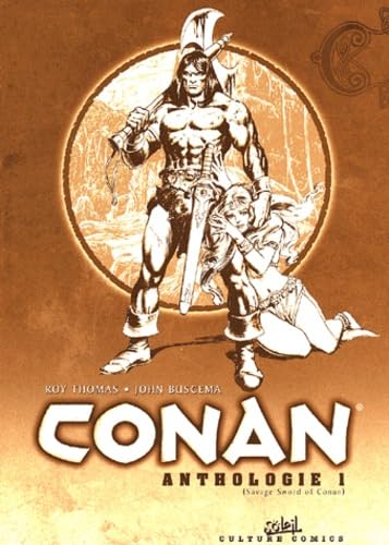 jaquette livre Conan Anthologie Tome 1