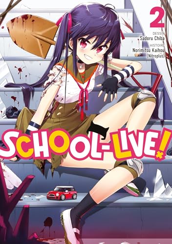 jaquette livre School-Live! - Tome 2