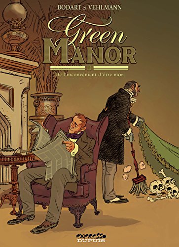 jaquette livre Green Manor Tome 2 - De L'inconvénient D'être Mort