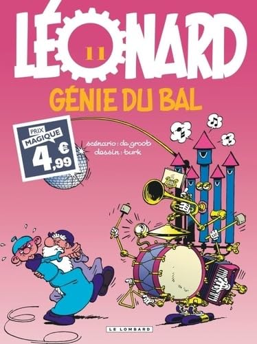 jaquette livre Léonard Tome 11 - Génie Du Bal