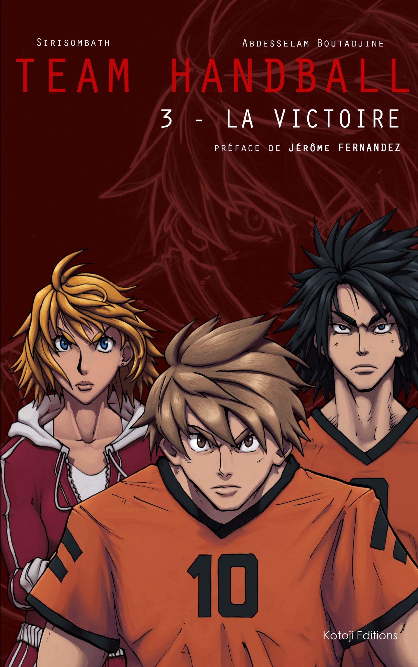 jaquette livre Team Handball, Tome 3 : La victoire