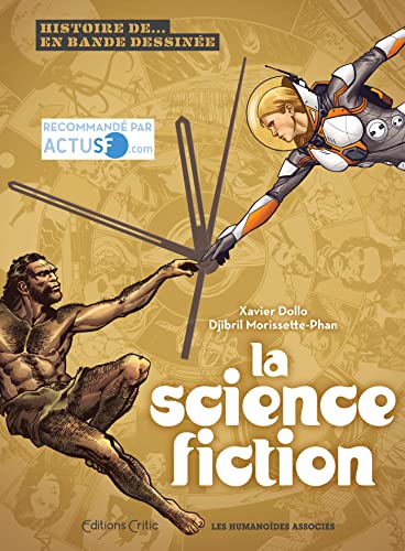 jaquette livre Histoire De La Science Fiction En Bande Dessinée