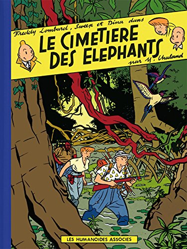 jaquette livre Freddy Lombard - Le Cimetière Des Éléphants