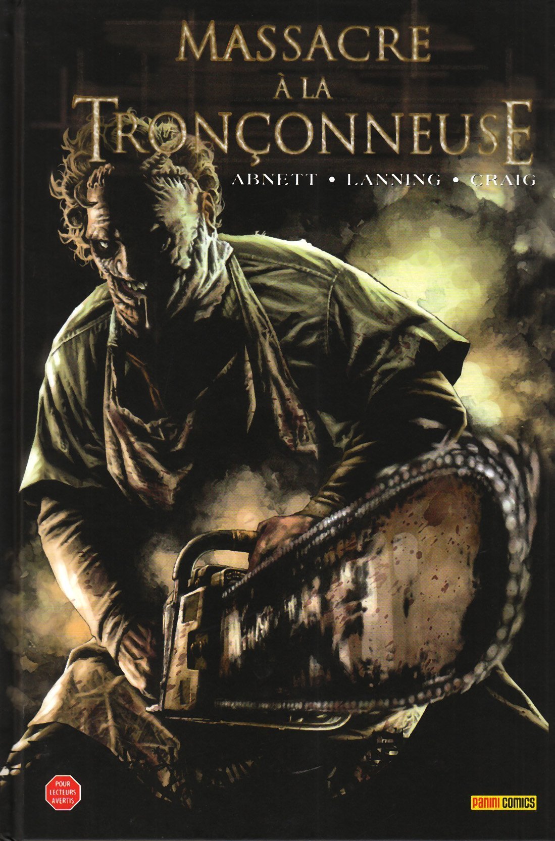 jaquette livre Massacre à la tronçonneuse