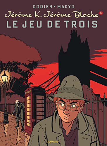 jaquette livre Jérôme K. Jérôme Bloche Tome 5 - Le Jeu Des Trois