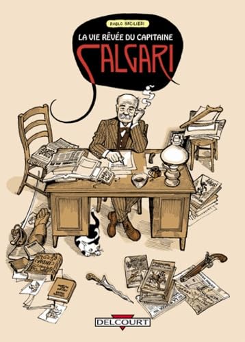 jaquette livre La Vie Rêvée Du Capitaine Salgari