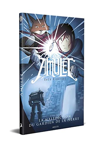 jaquette livre Amulet Tome 2 - La Malédiction Du Gardien De La Pierre