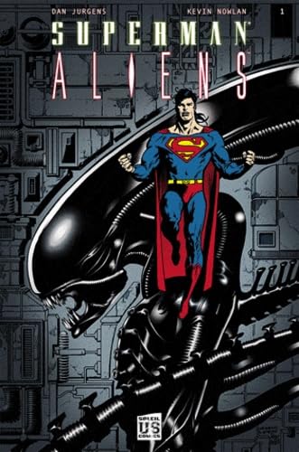 jaquette livre Superman Aliens