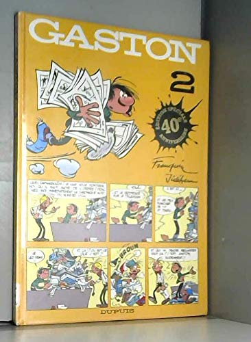 jaquette livre Gaston Tome 2