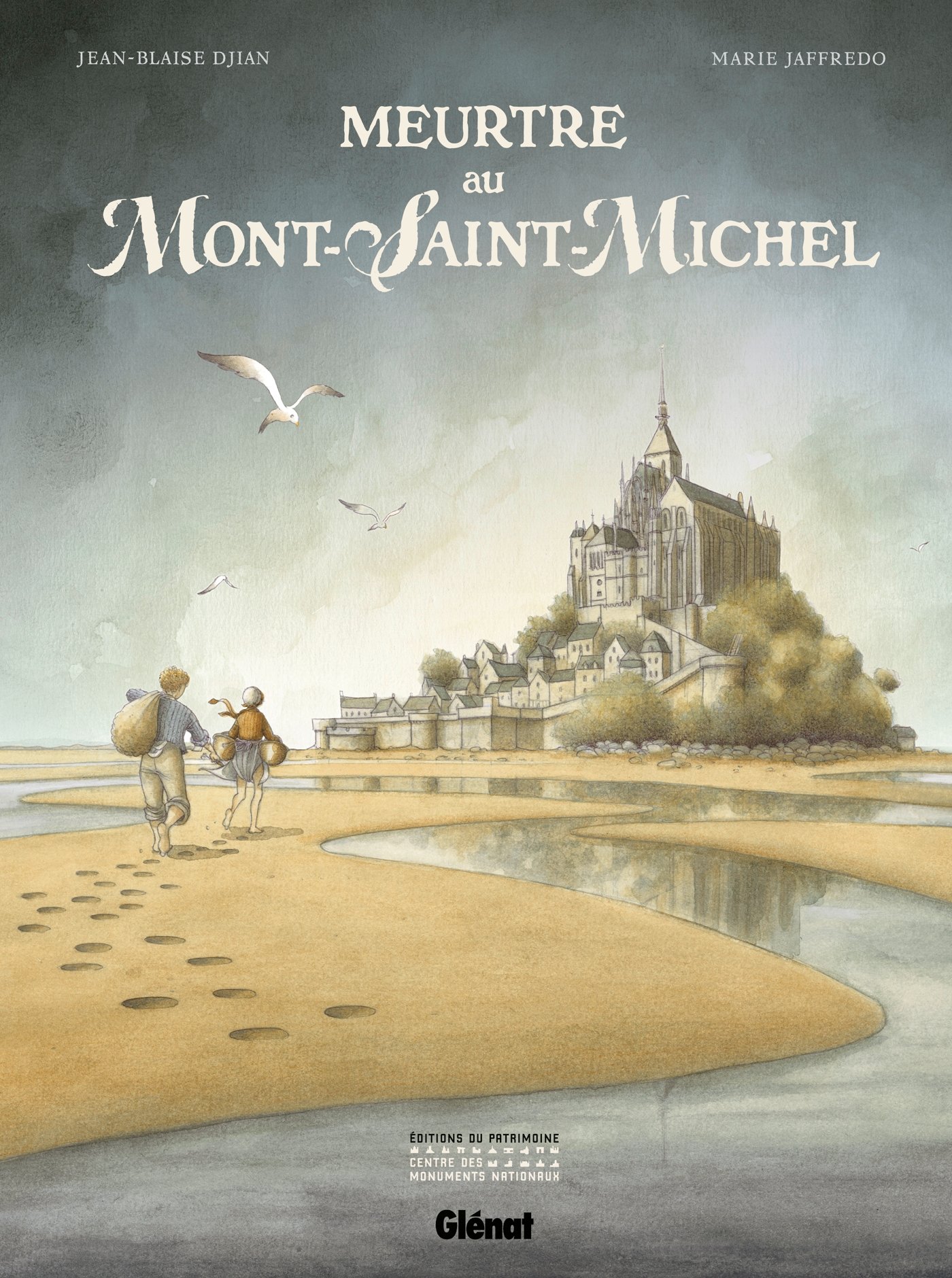 jaquette livre Meurtre au Mont-Saint-Michel